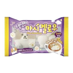 Yum'z Bites - Puppy Marshmallow kutya alakú pillecukor cukorral és színezékekkel 30g