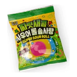 Yum'z Bites Super Sour Roll - Savanyú vattacukor 8g